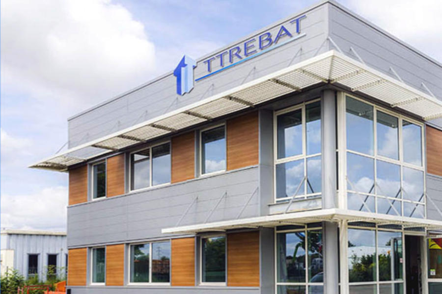 photo extérieure des bureaux TTREBAT à Coignières